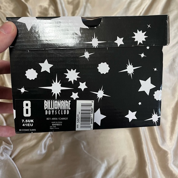 Billionaire Boys Club Orange Cosmic Slide - Picture 3 of 4